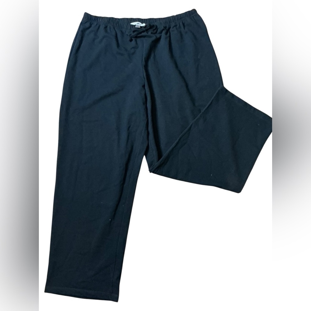 Black SWEAT Pants with Structured Fit